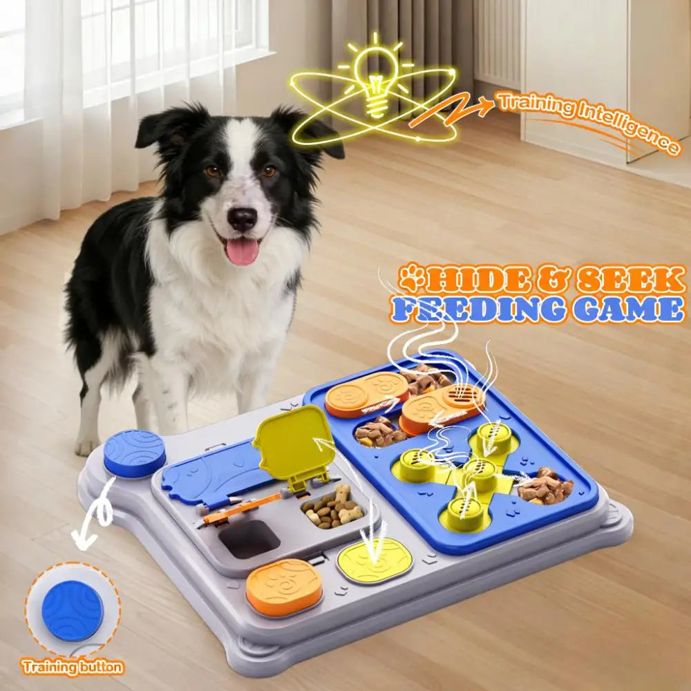 Interactive Dog Puzzle & Treat Feeder