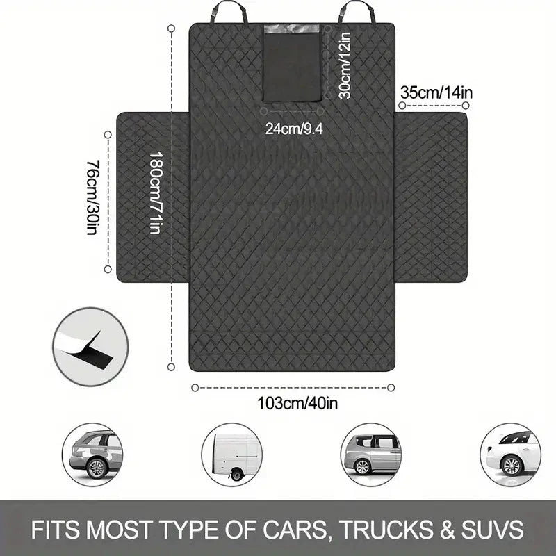 Waterproof Dog Car Seat Cover & Travel Mat