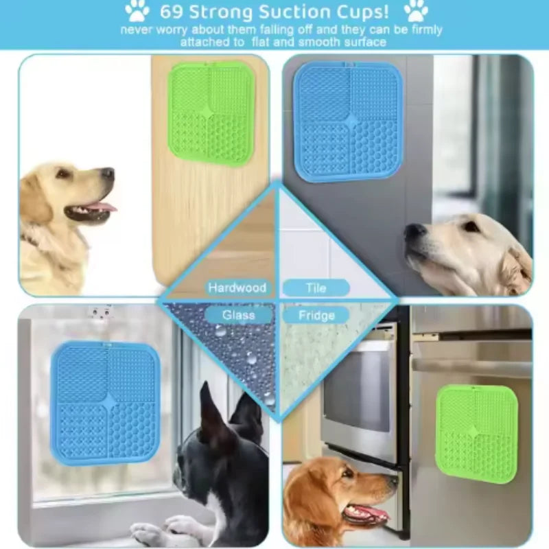 Silicone Lick Mat for Dogs & Cats