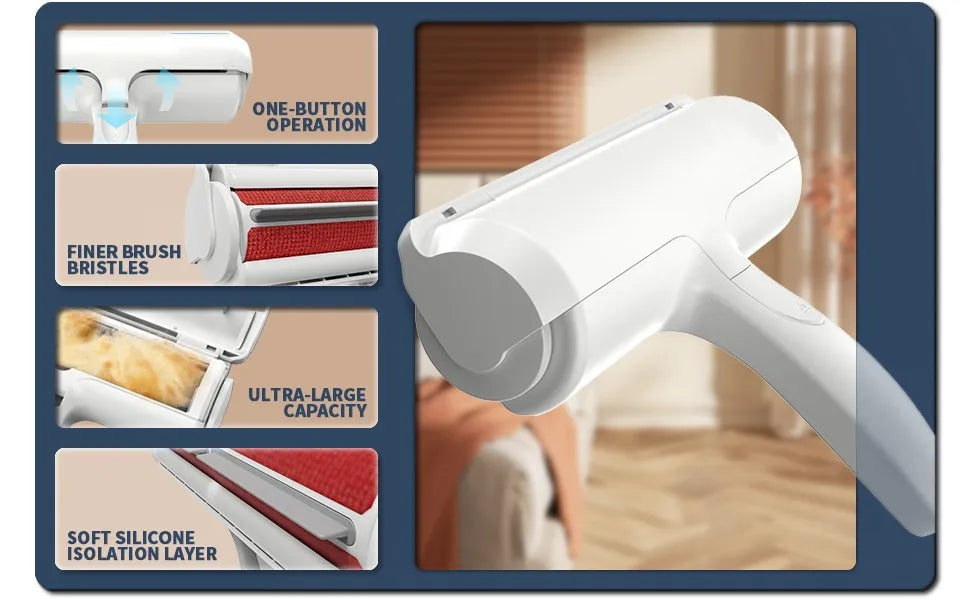 Maggie & Hersh™ Reusable Pet Hair Remover Roller
