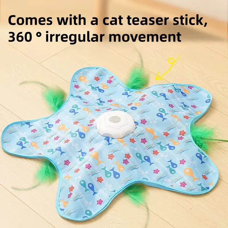 Interactive Cat Hunting & Play Mat