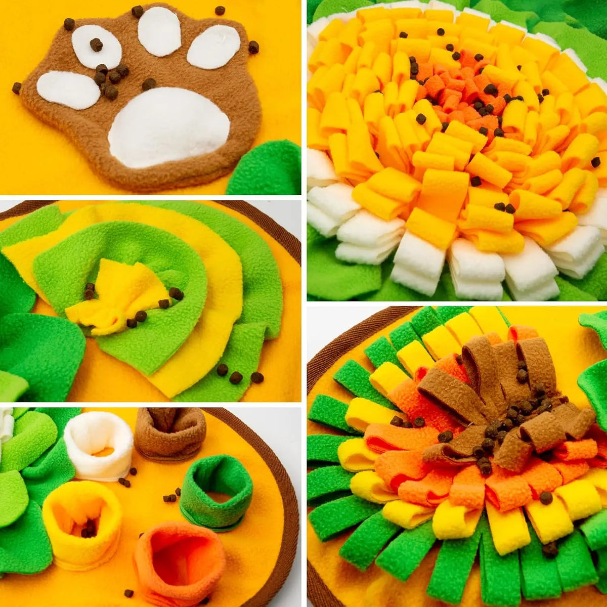 Interactive Dog Snuffle Mat & Slow Feeder