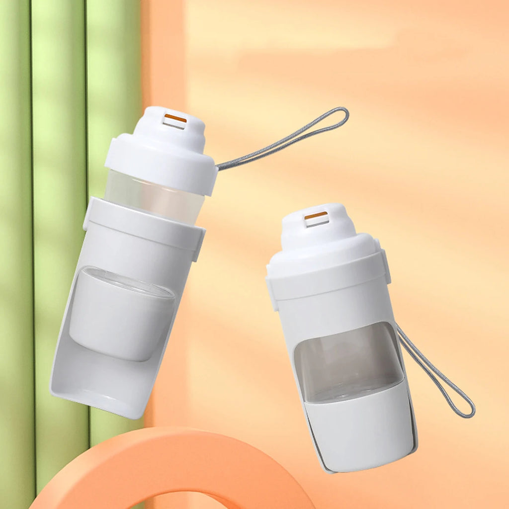 Portable Dog Water Bottle & Treat Container
