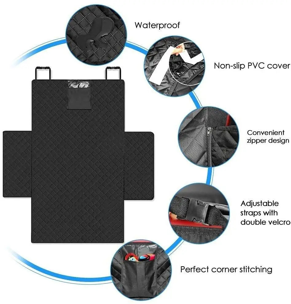Waterproof Dog Car Seat Cover & Travel Mat
