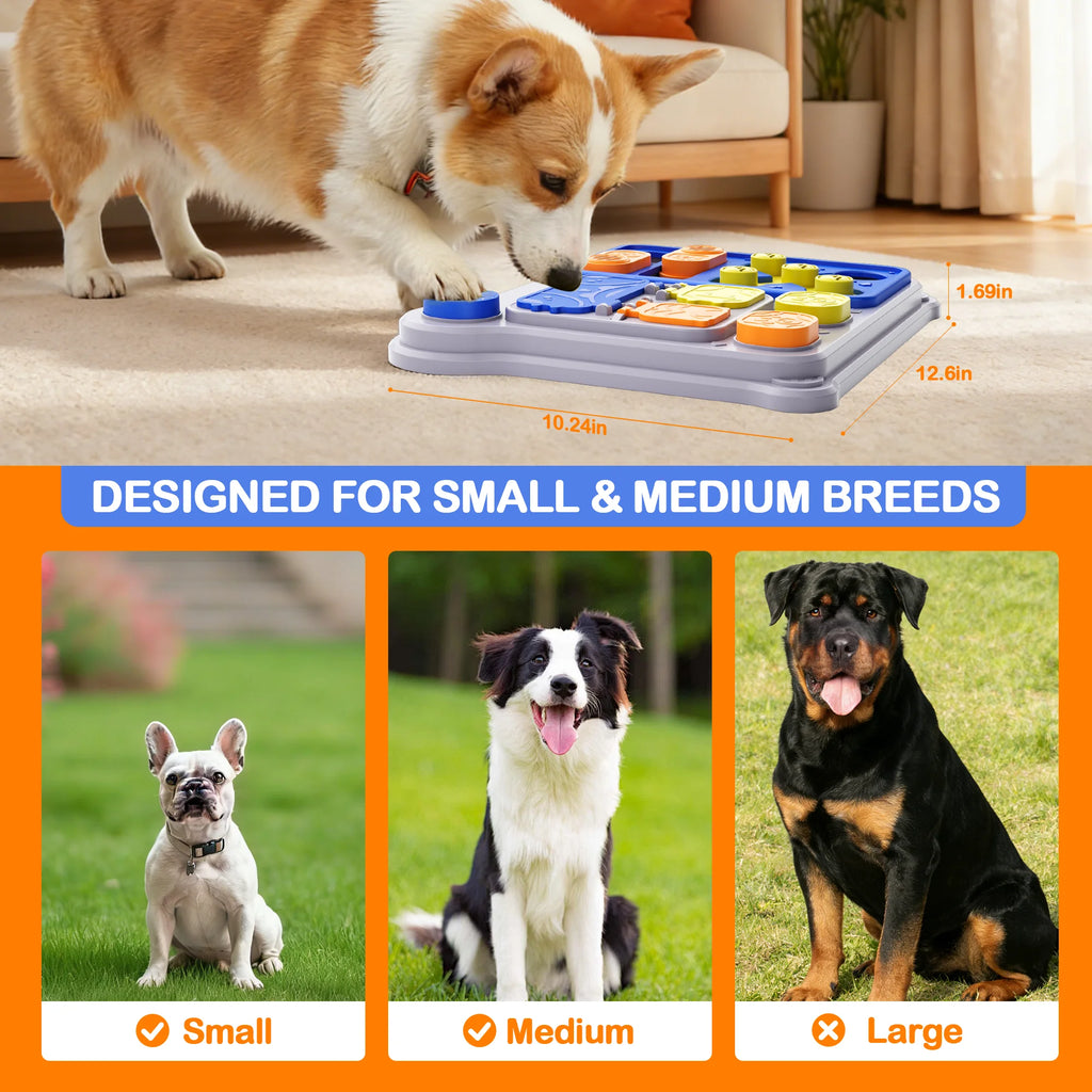 Interactive Dog Puzzle & Treat Feeder