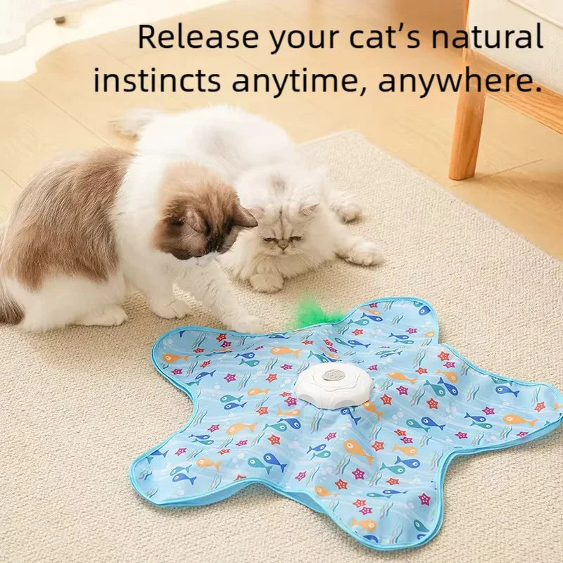 Interactive Cat Hunting & Play Mat