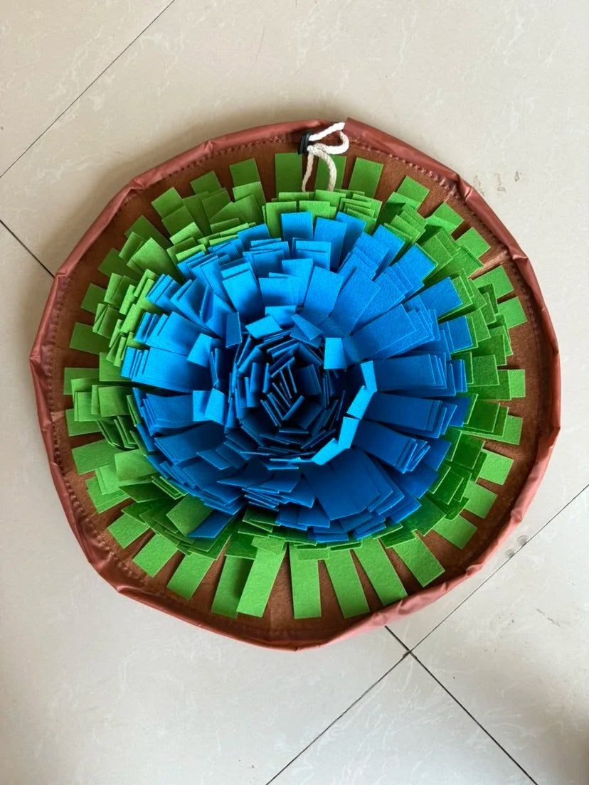 Interactive Dog Snuffle Mat & Slow Feeder