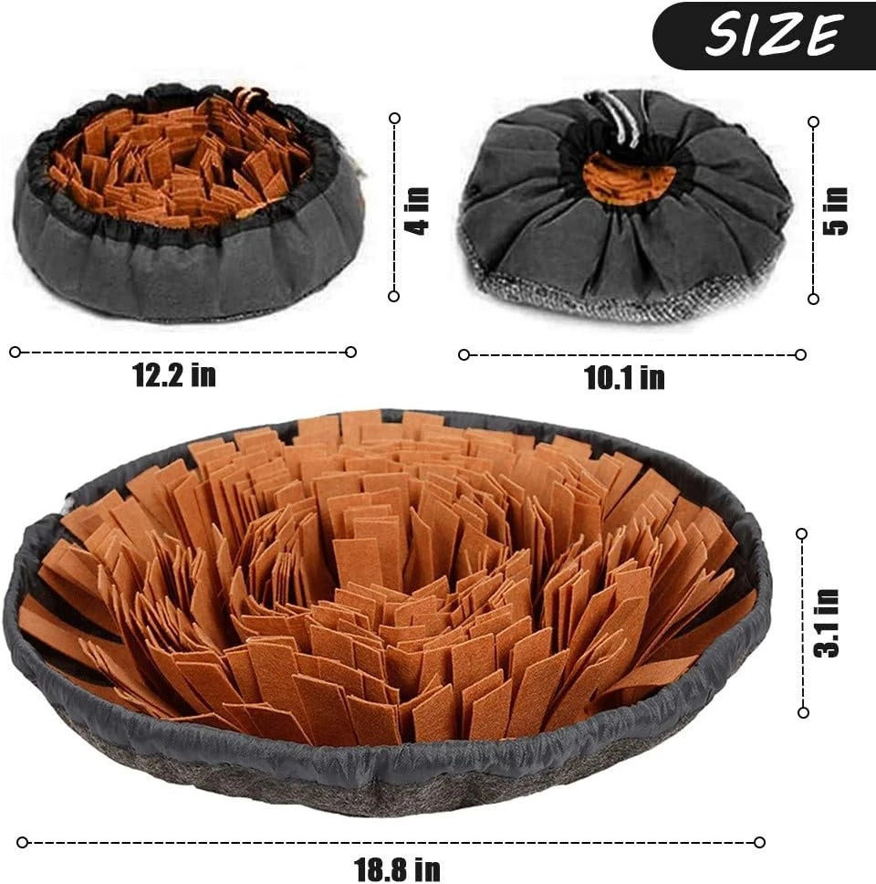 Interactive Dog Snuffle Mat & Slow Feeder