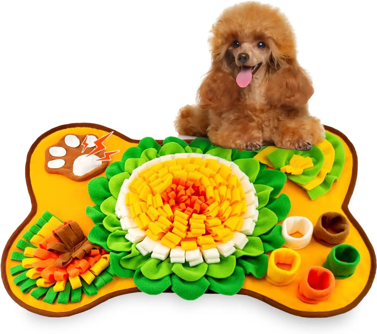 Interactive Dog Snuffle Mat & Slow Feeder