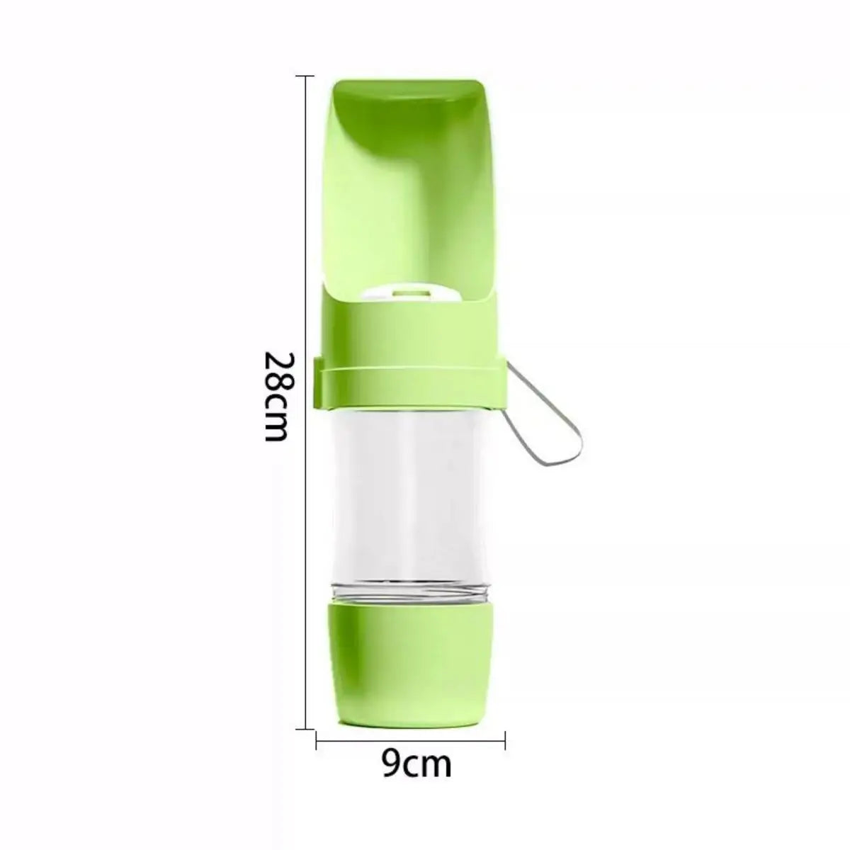 Portable Dog Water Bottle & Treat Container