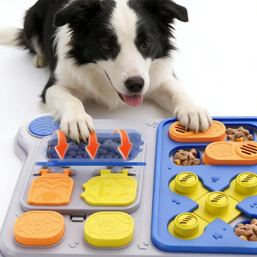 Interactive Dog Puzzle & Treat Feeder