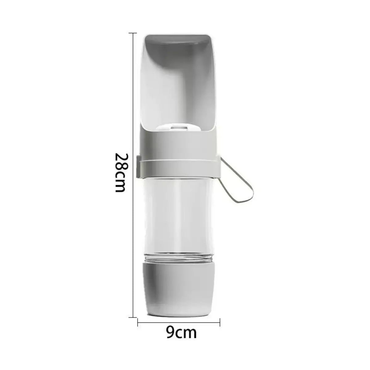 Portable Dog Water Bottle & Treat Container