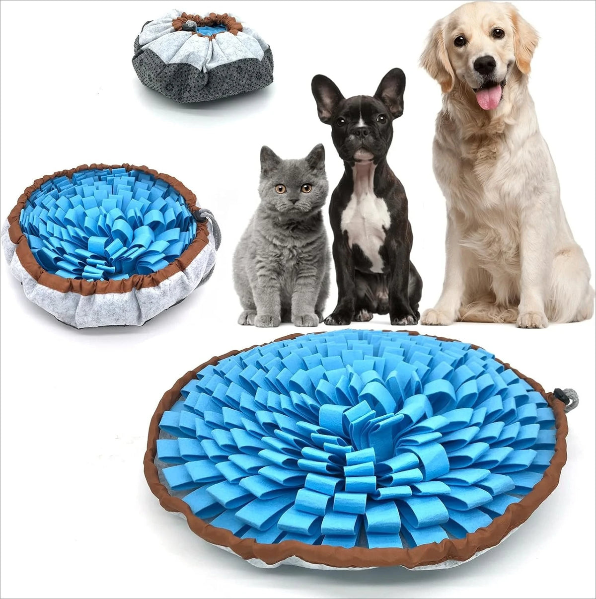 Interactive Dog Snuffle Mat & Slow Feeder