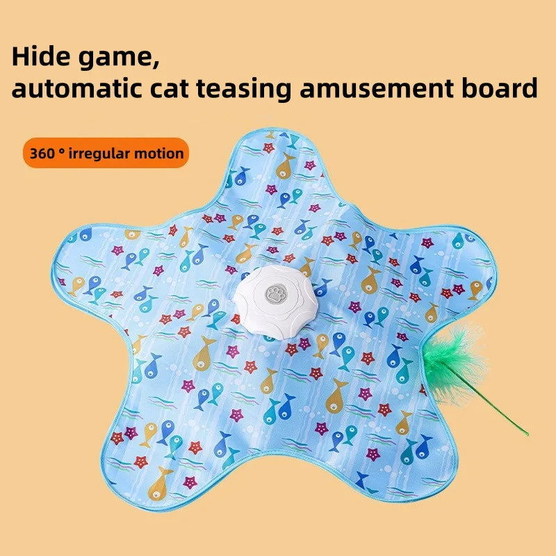 Interactive Cat Hunting & Play Mat